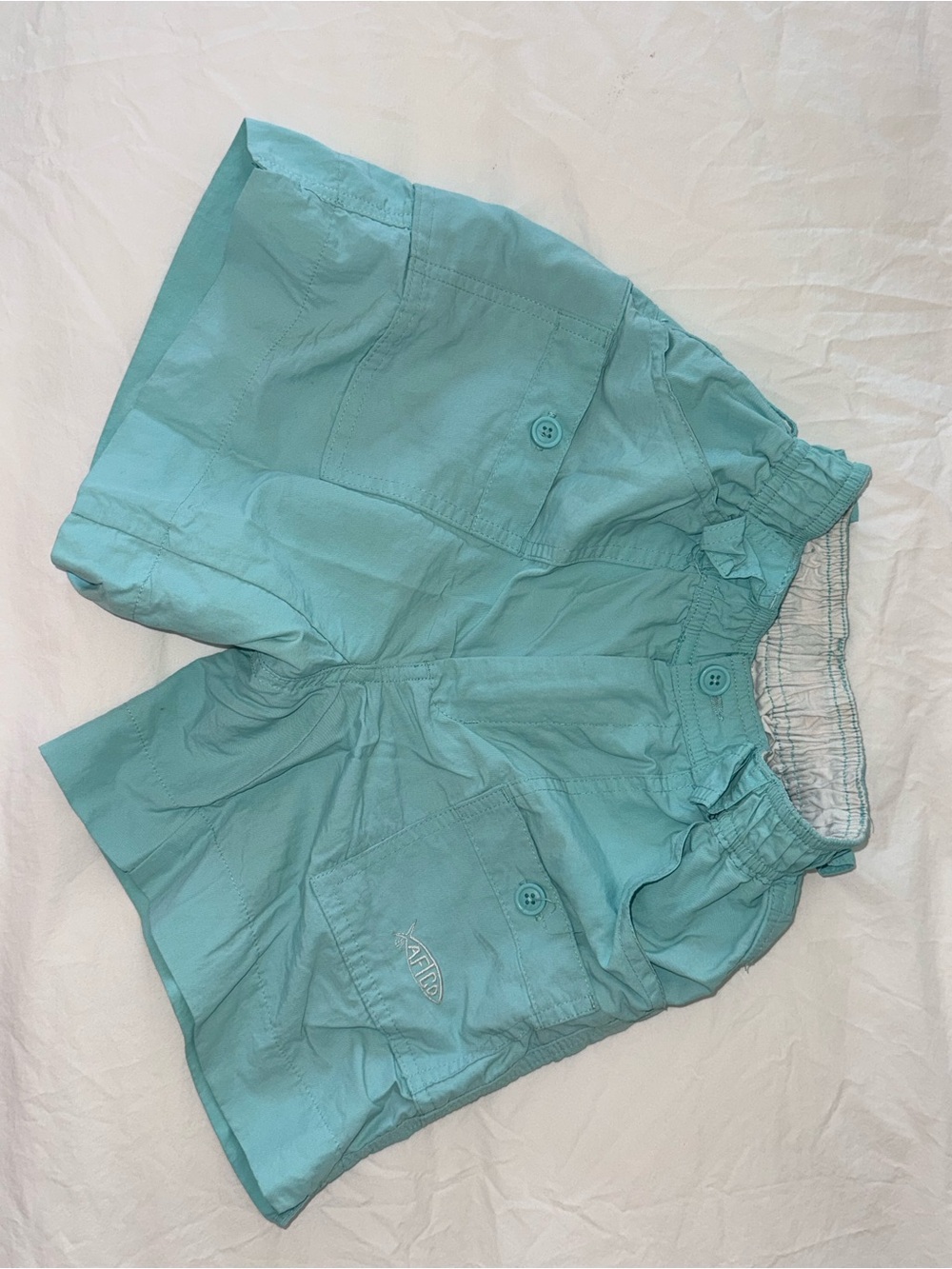 AFTCO Kids Aqua Utility Cargo Shorts - Picture 3 of 3